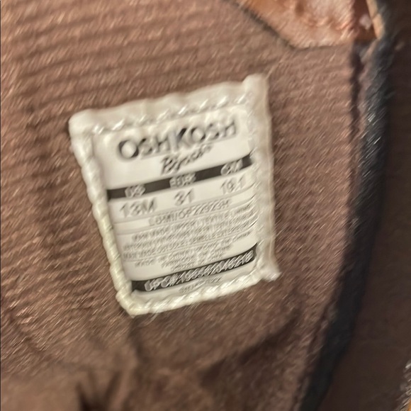OshKosh B'gosh Brown Leather Boots - Picture 3 of 3
